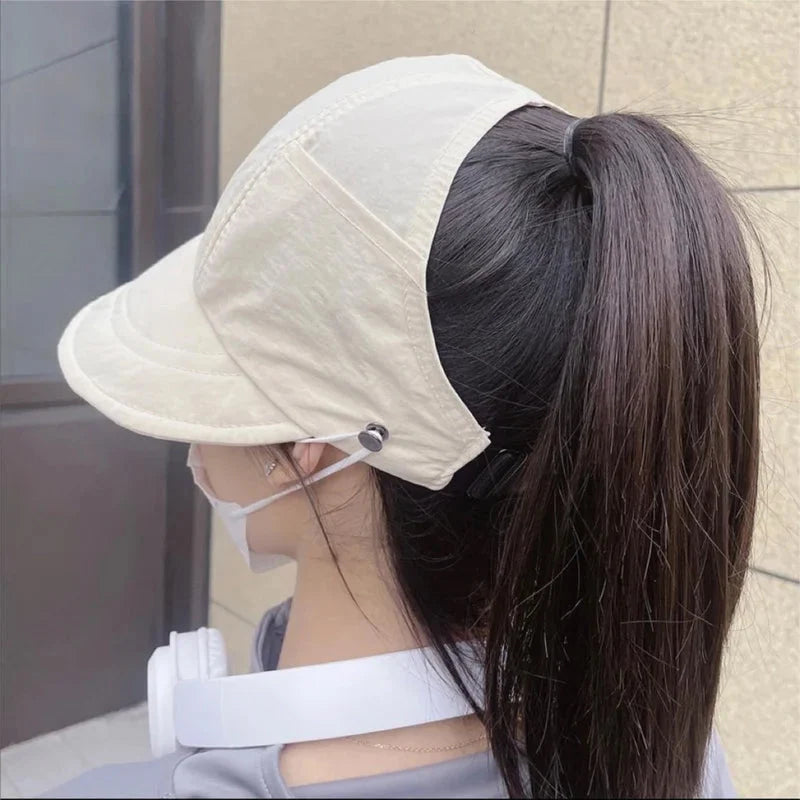 Sun Hat UPF 50+ Foldable Packable Chin Strap