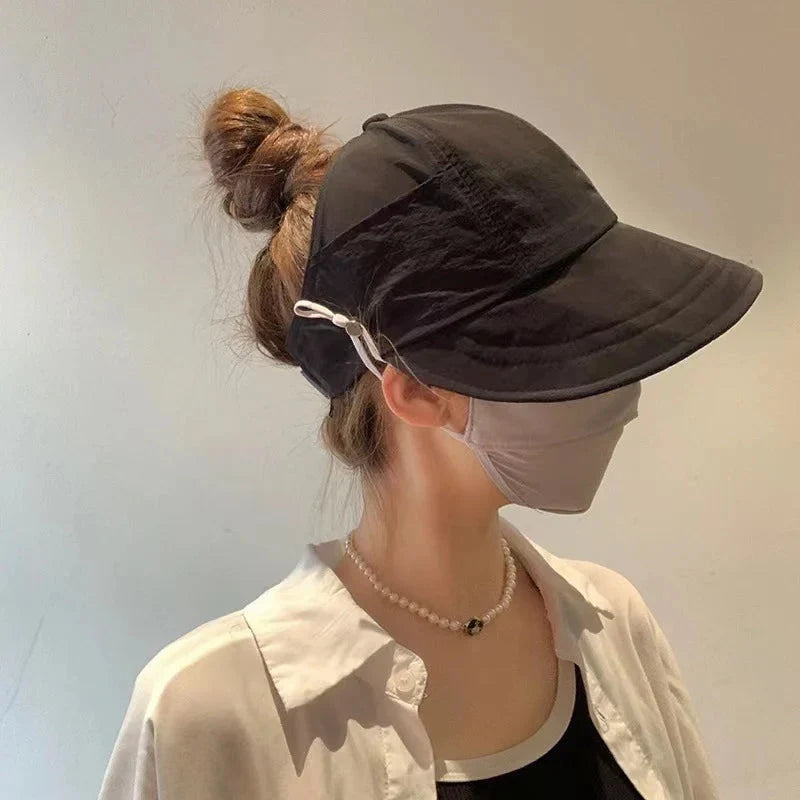 Sun Hat UPF 50+ Foldable Packable Chin Strap