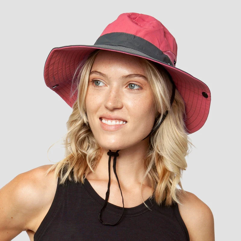 Sun Hat UPF50+ Foldable Ponytail Opening