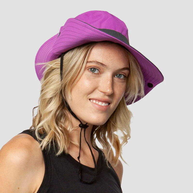 Sun Hat UPF50+ Foldable Ponytail Opening