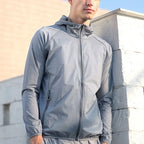 Sun Shirt UPF40 Quick-Dry High Collar Hidden Pockets