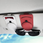 Sun Visor Glasses Holder Slim Clip-On Card Storage