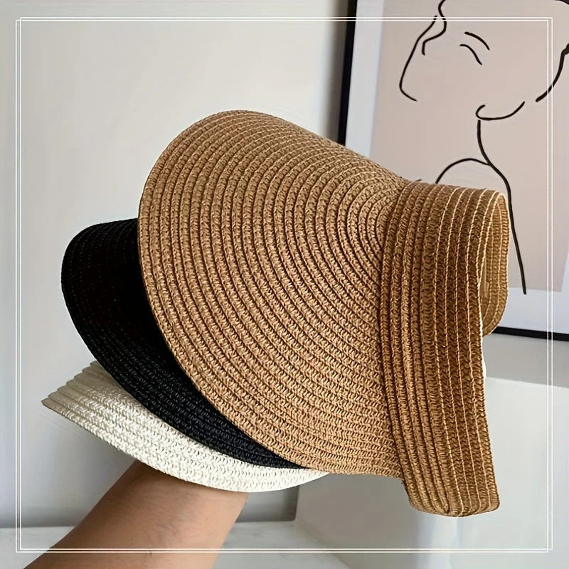 Sun Visor Hat Extra Wide Brim Foldable & Breathable