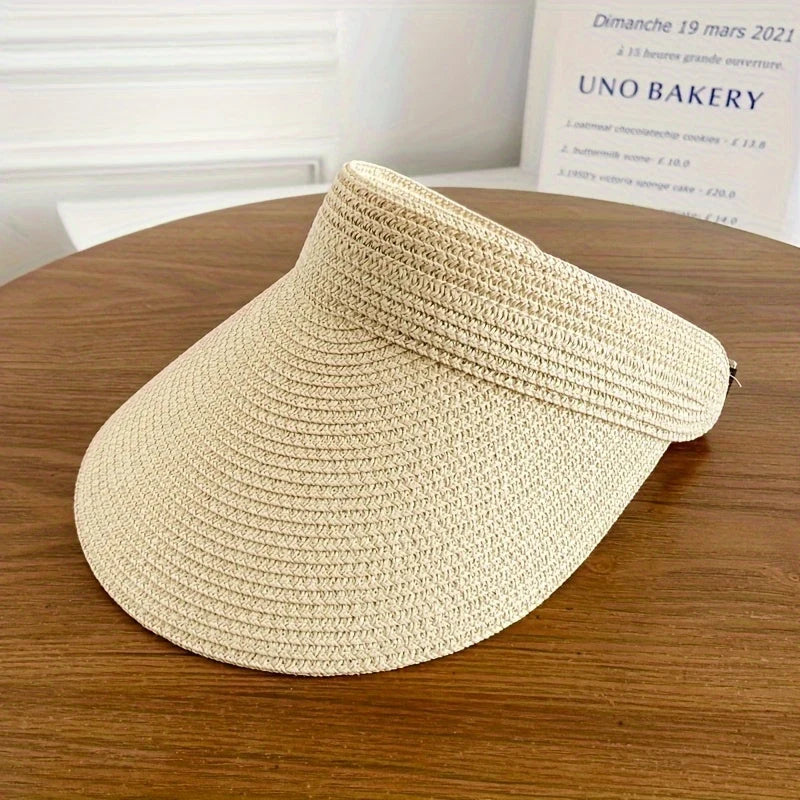 Sun Visor Hat Extra Wide Brim Foldable & Breathable