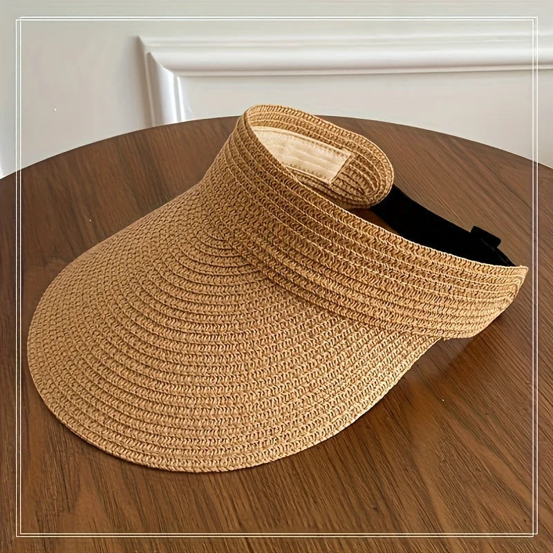 Sun Visor Hat Extra Wide Brim Foldable & Breathable
