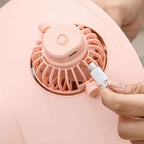 Sun Visor Hat Solar-Powered Cooling Fan Adjustable & Breathable