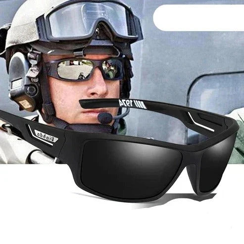 Sunglasses Photochromic Lenses Wraparound Anti-Glare Coating