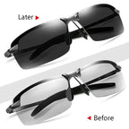 Sunglasses Photochromic & Polarized UV400 Lightweight Frame