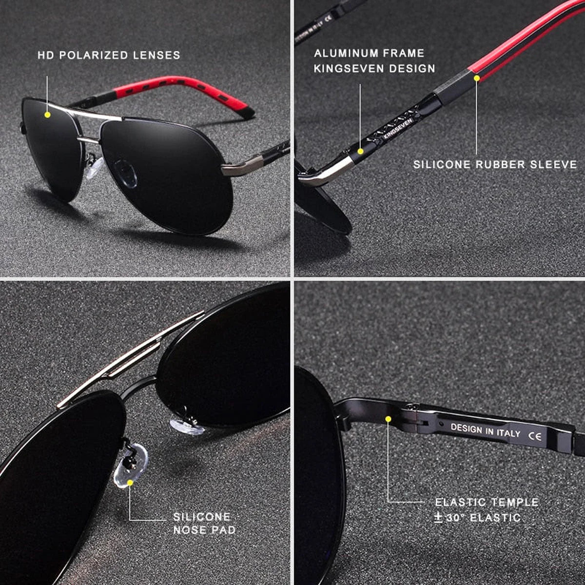Sunglasses Polarized UV400 Aluminum Frame