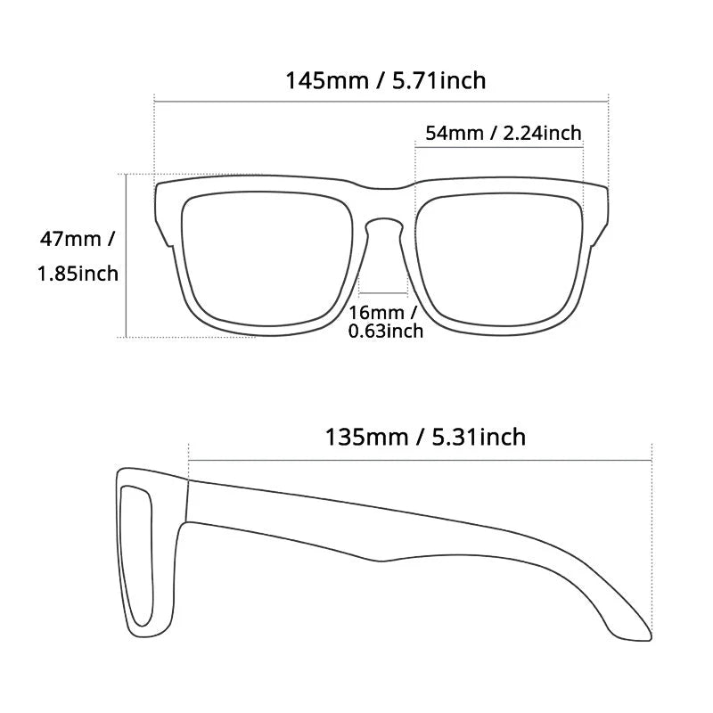 Sunglasses Polarized UV400 & Anti-Blue-Light