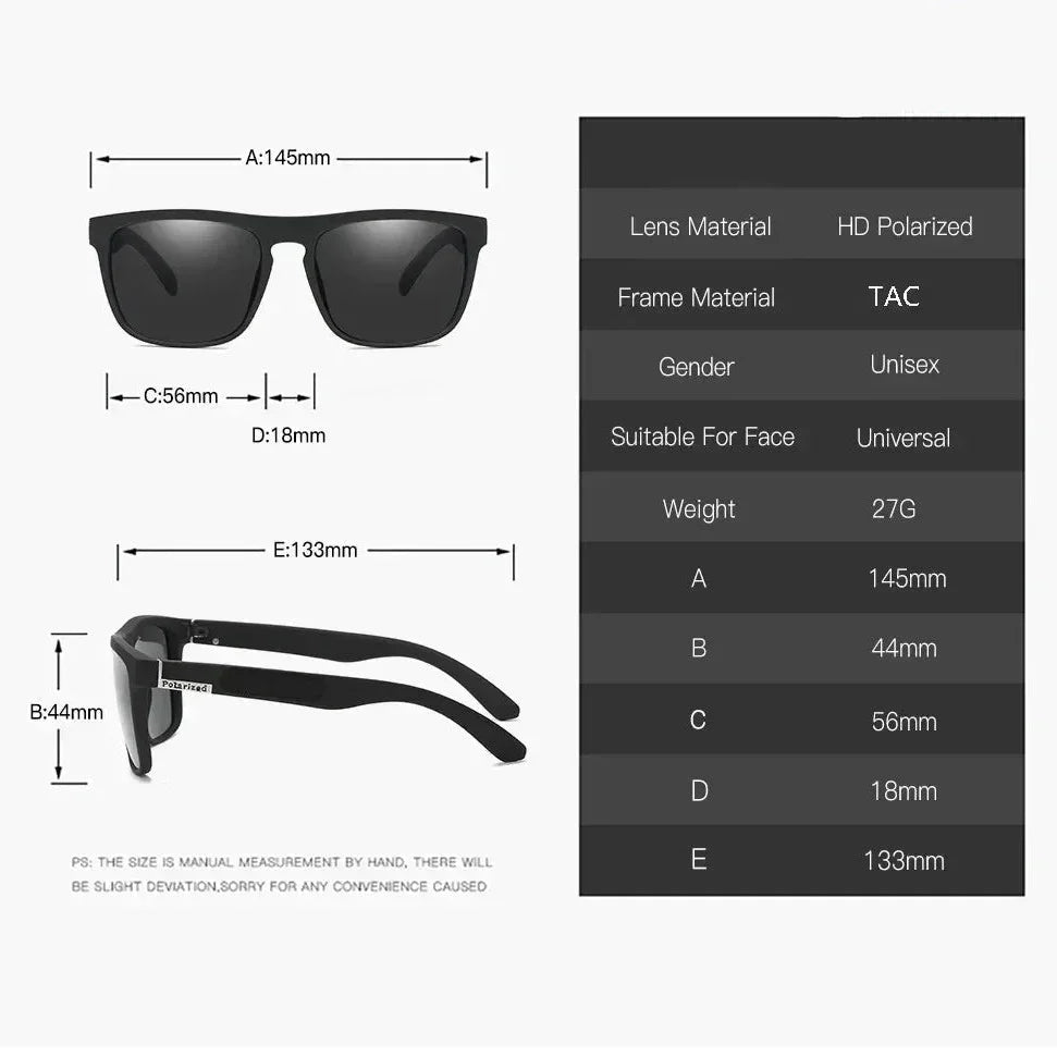 Sunglasses Polarized UV400 Ergonomic Frame