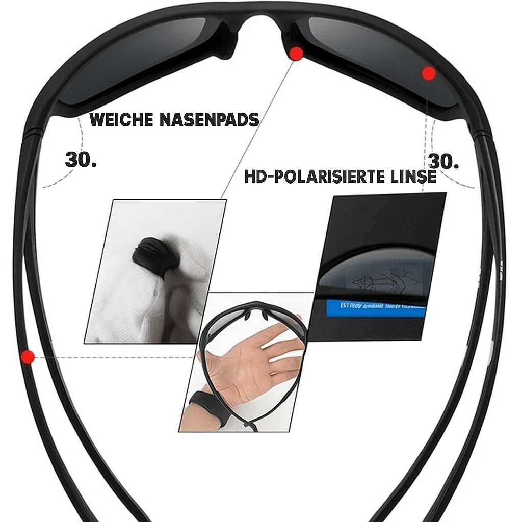 Sunglasses Polarized UV400 Lightweight Non-Slip