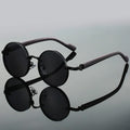 Sunglasses Round Frame UV400 Scratch-Resistant Lenses