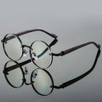 Sunglasses Round Frame UV400 Scratch-Resistant Lenses