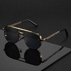 Sunglasses Round Lightweight Metal Frame UV Protection