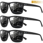 Sunglasses Set Polarized Lenses UV400 3-Piece
