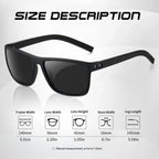 Sunglasses Set Polarized Lenses UV400 3-Piece