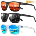 Sunglasses Set Polarized Lenses UV400 3-Piece