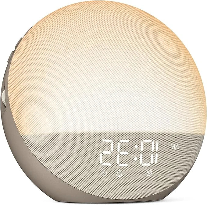 Sunrise Alarm Clock Gradual Dawn Light & Touch Controls