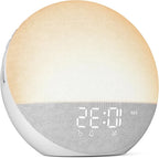 Sunrise Alarm Clock Gradual Dawn Light & Touch Controls