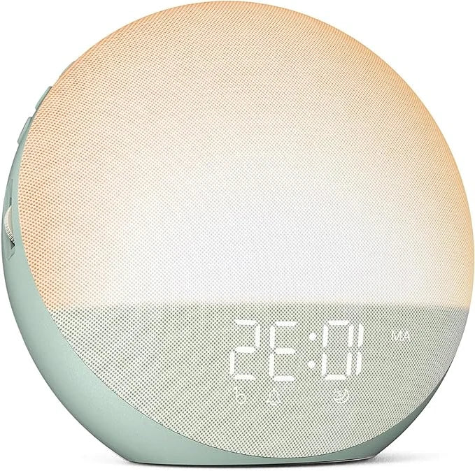Sunrise Alarm Clock Gradual Dawn Light & Touch Controls
