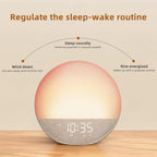Sunrise Alarm Clock Gradual Dawn Light & Touch Controls