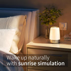 Sunrise Simulation & Nature Sounds Wake-Up Light (USB-C Rechargeable)