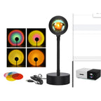 Sunset Lamp Projector Adjustable Head & USB Powered