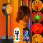 Sunset Lamp Projector Adjustable Head & USB Powered