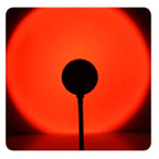 Sunset Lamp Projector Adjustable Head & USB Powered