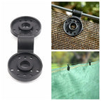 Sunshade Clamps Weather-Resistant ABS Tool-Free Multi-Pack