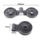 Sunshade Clamps Weather-Resistant ABS Tool-Free Multi-Pack