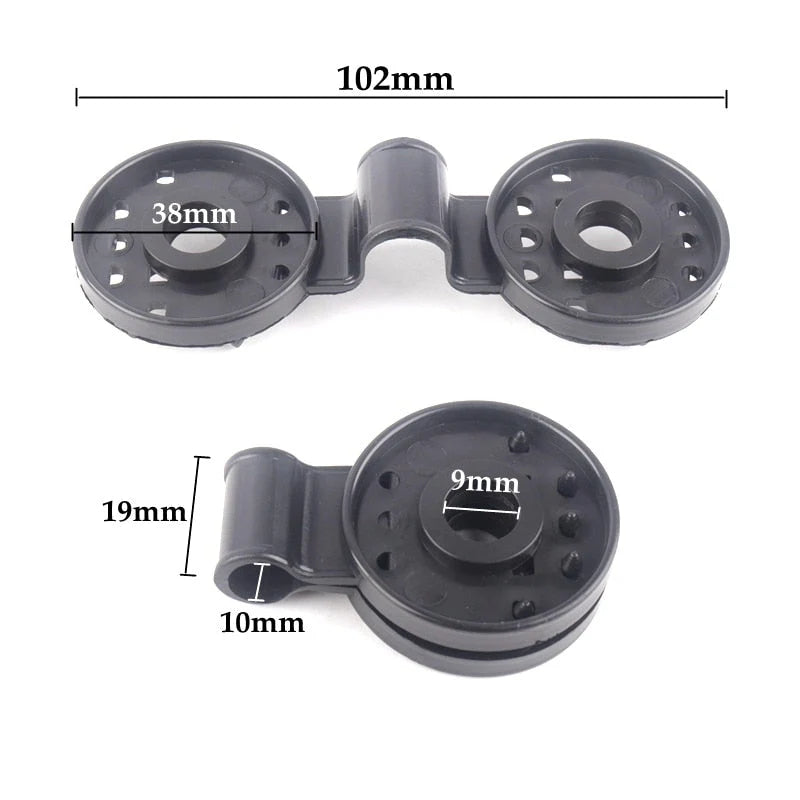 Sunshade Clamps Weather-Resistant ABS Tool-Free Multi-Pack
