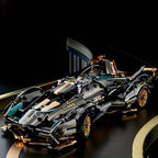 Supercar Model Kit 1690 Pieces Working Steering & Suspension