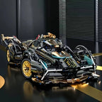Supercar Model Kit 1690 Pieces Working Steering & Suspension