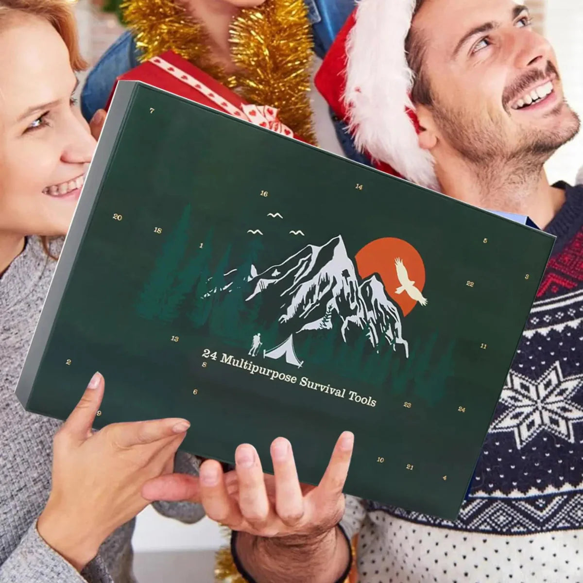Survival Advent Calendar 24 Metal & ABS Tools