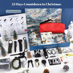 Survival Advent Calendar 24 Piece Emergency Kit