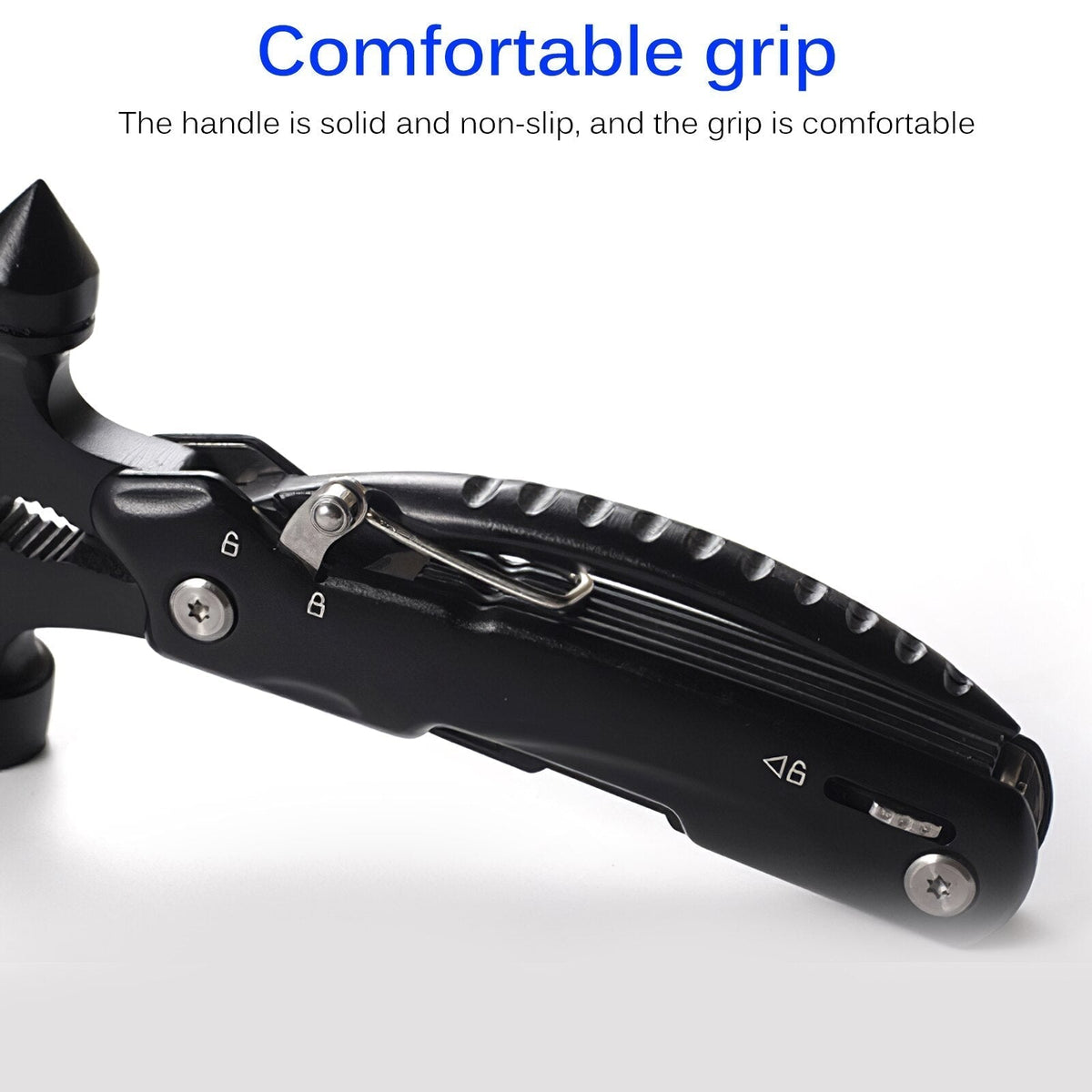 Survival Multi-Tool Compact Lightweight Aluminum-Copper Alloy