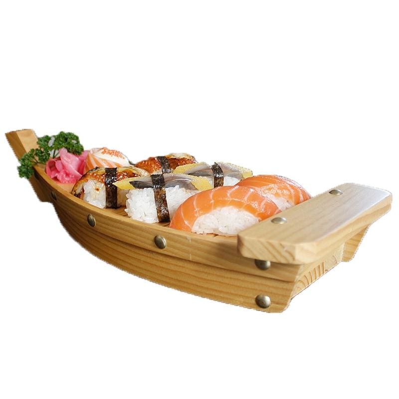 Sushi Boat Traditional Japanese Eco-Friendly Timber