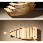 Sushi Boat Traditional Japanese Eco-Friendly Timber