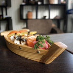Sushi Boat Traditional Japanese Eco-Friendly Timber