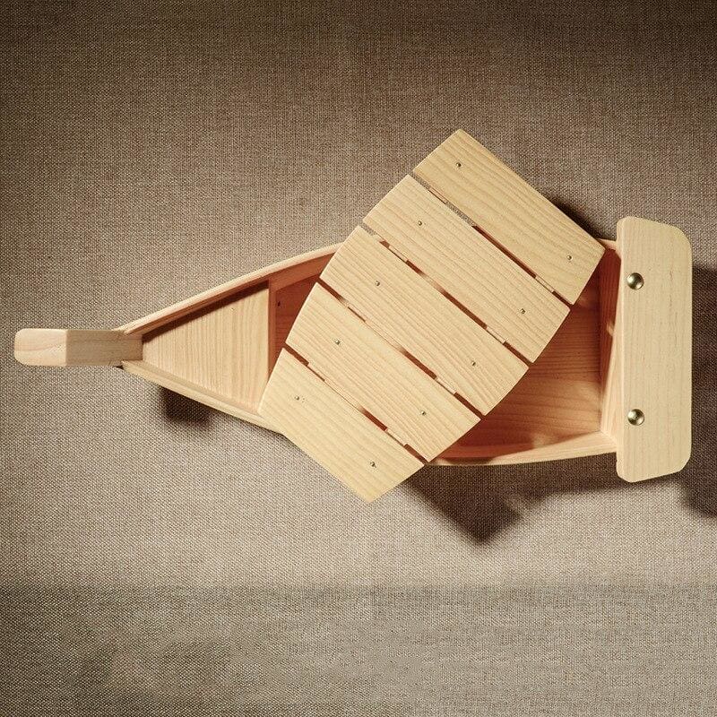 Sushi Boat Traditional Japanese Eco-Friendly Timber
