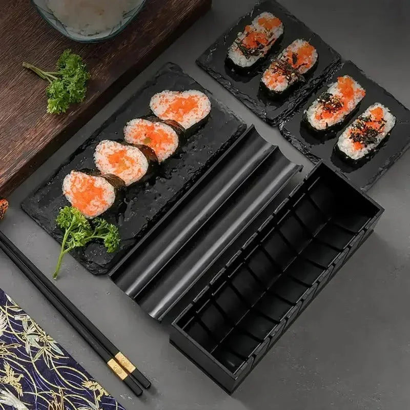 Sushi Making Kit Multi-Shape Molds & Cutting Guide