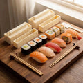 Sushi Mold Set Rectangular Pre-Marked Guides & Dishwasher Safe