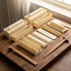 Sushi Mold Set Rectangular Pre-Marked Guides & Dishwasher Safe