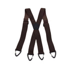 Suspenders 4 Clips Adjustable X-Back Elastic Polyester