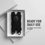 Suspenders 4 Clips Adjustable X-Back Elastic Polyester