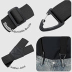Suspenders 4 Clips Adjustable X-Back Elastic Polyester