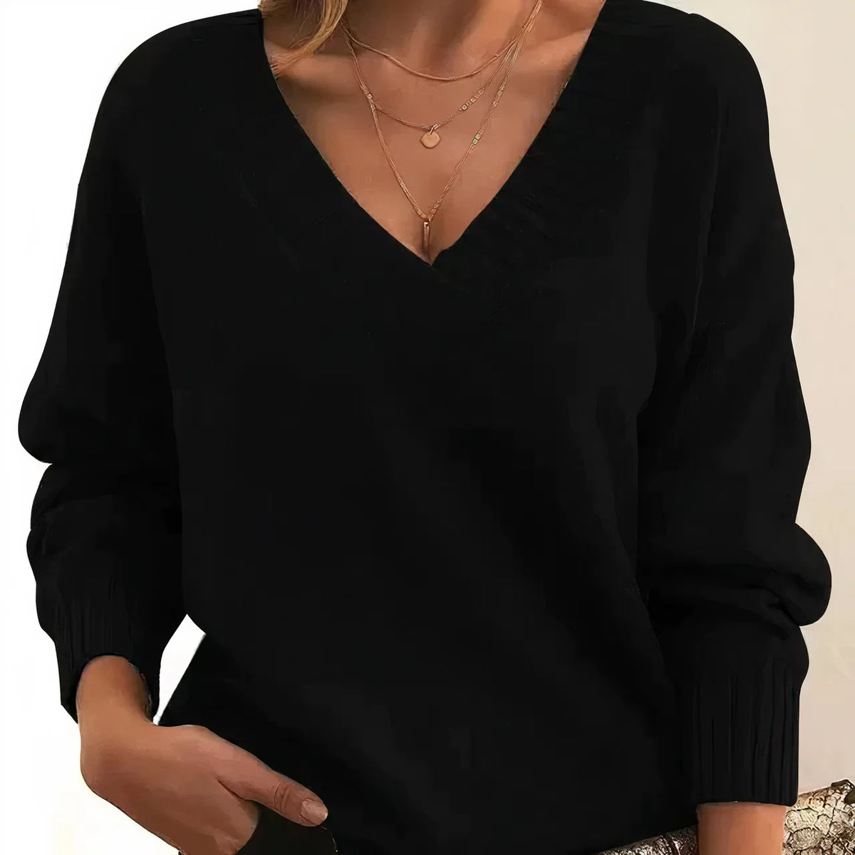 Sweater Cashmere Silky-Soft Regular Fit