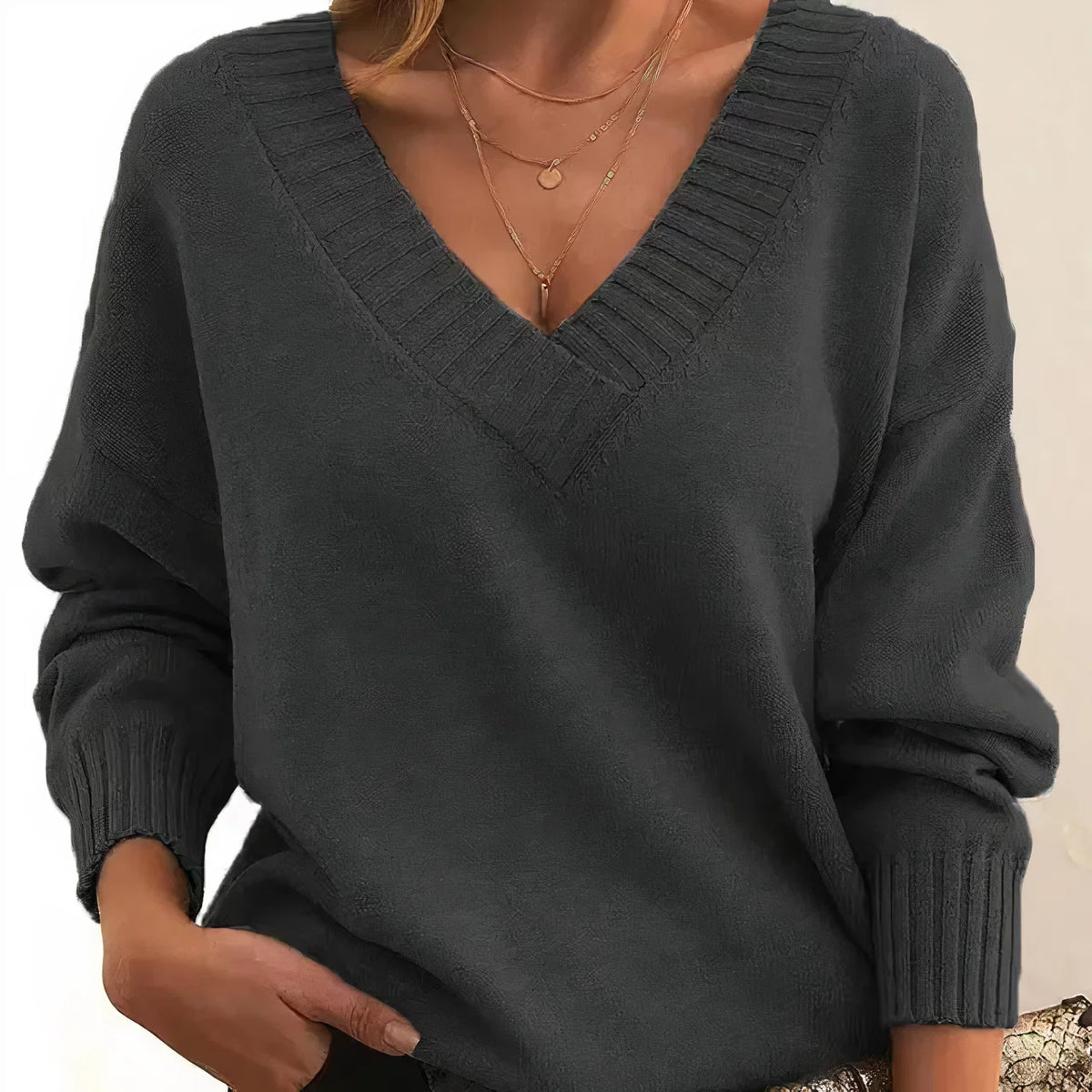 Sweater Cashmere Silky-Soft Regular Fit